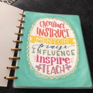 Happy planner teacher edition classic size
